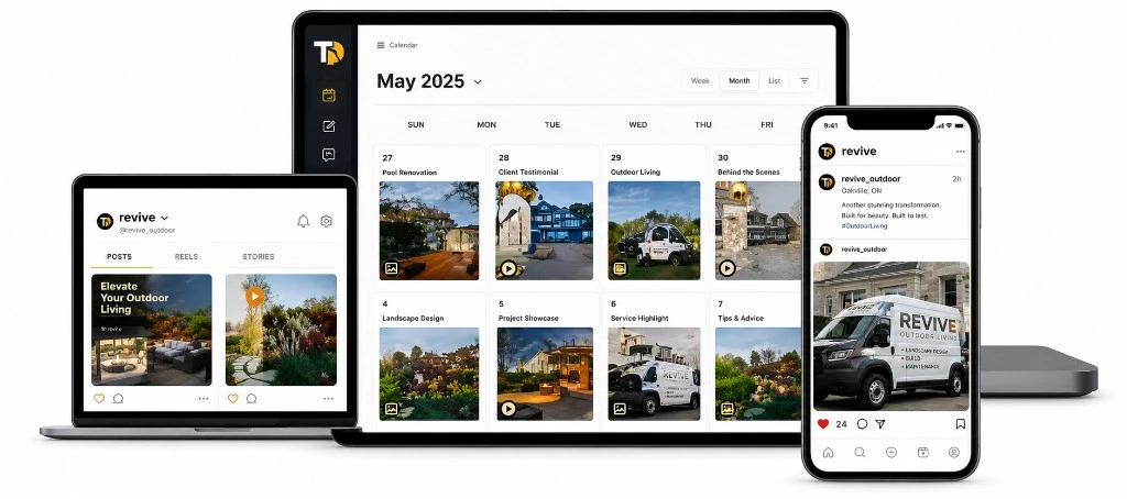 TradiesPost on laptop, tablet and mobile